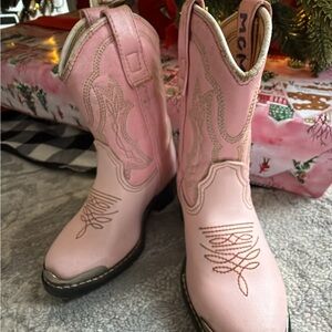 Pink Western Cowboy Boots